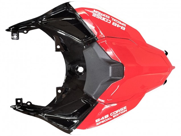 Venta Carenados Moto Ducati 848/1098/1198 2007-2014 - Blanco Rojo Negro Brillante