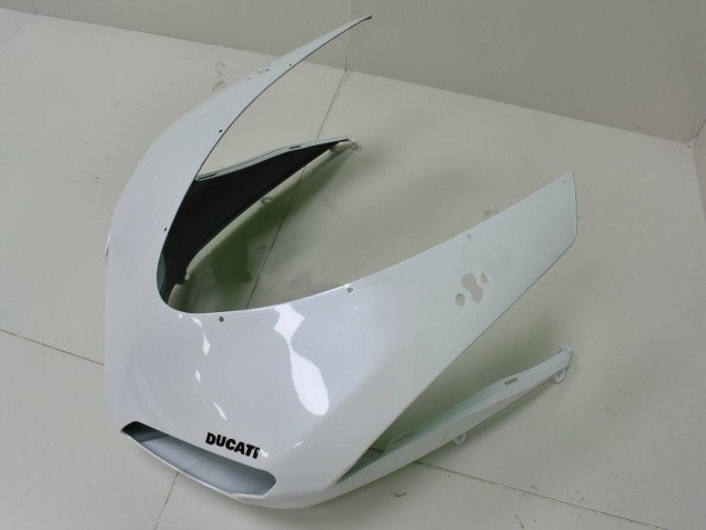 Venta Carenados Moto Ducati 848 2007-2014 - Blanco Negro Mate