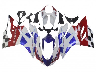 Venta Carenados Moto Ducati Panigale 899 2011-2014 - Blanco Azul Rojo Negro