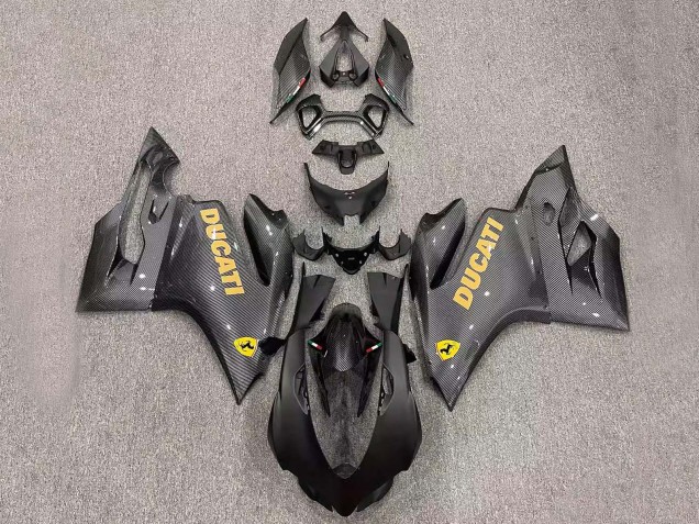 Venta Carenados Moto Ducati Panigale 899/1199 2011-2014 - Negro FibraCarbono Estilo