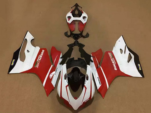 Venta Carenados Moto Ducati Panigale 899 2011-2014 - Blanco Rojo Negro