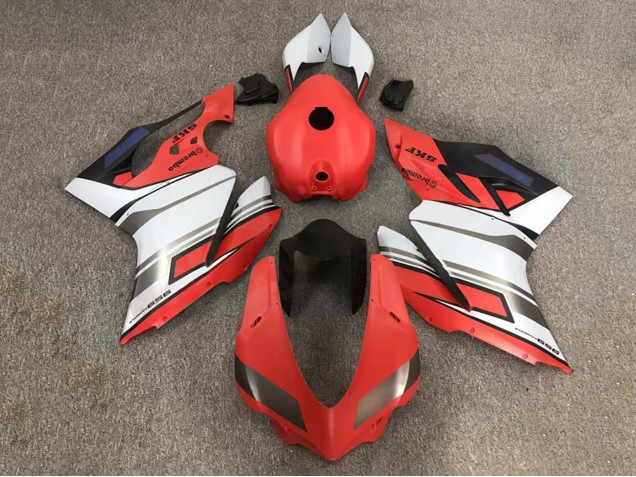 Venta Carenados Moto Ducati 959 2015-2020 - Blanco Rojo Plata Negro