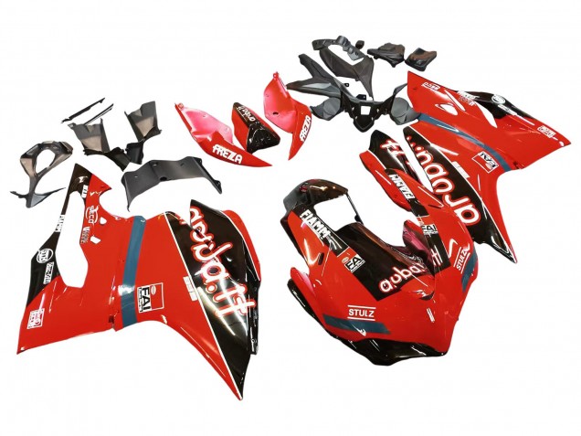 Venta Carenados Moto Ducati 959/1299 2015-2020 - Rojo Negro Brillante Fiamm