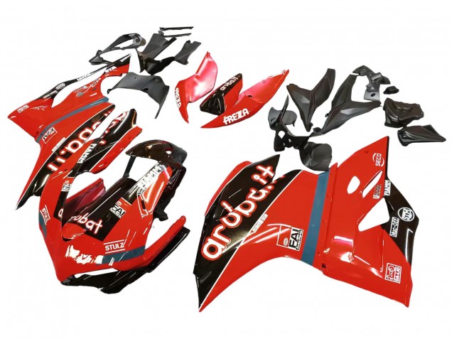 Venta Carenados Moto Ducati 959/1299 2015-2020 - Rojo Negro Brillante Fiamm