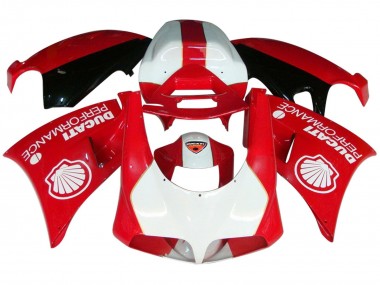 Venta Carenados Moto Ducati 959/1299 2015-2020 - Blanco Rojo Negro Brillante Performance