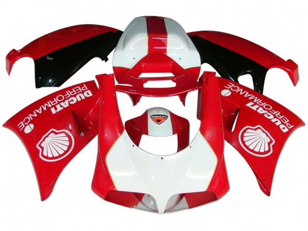 Venta Carenados Moto Ducati 959/1299 2015-2020 - Blanco Rojo Negro Brillante Performance