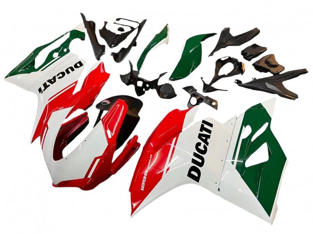 Venta Carenados Moto Ducati 1299 2015-2020 - Blanco Rojo Verde Negro Mate