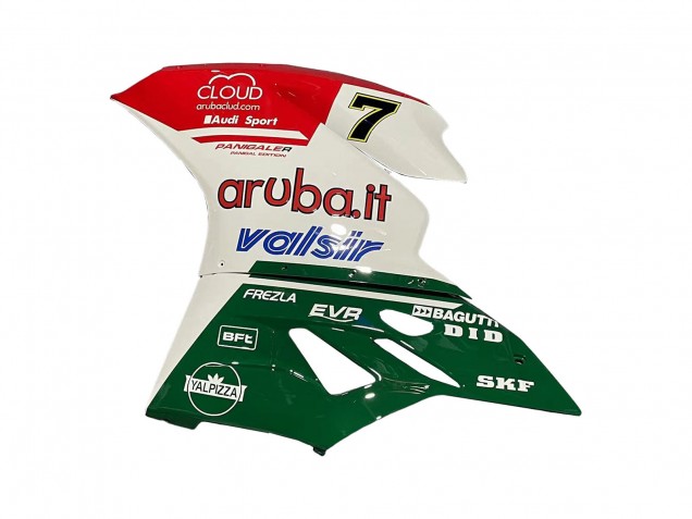 Venta Carenados Moto Ducati 959/1299 2015-2020 - Blanco Rojo Verde Valsir Fiamm 7