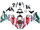 Venta Carenados Moto Ducati 959/1299 2015-2020 - Blanco Rojo Verde Valsir Fiamm 7