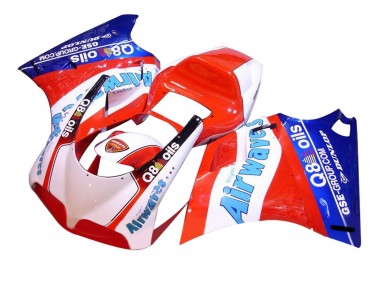 Venta Carenados Moto Ducati 748/916/996/998 1993-2005 - Blanco Rojo Azul Air Waves