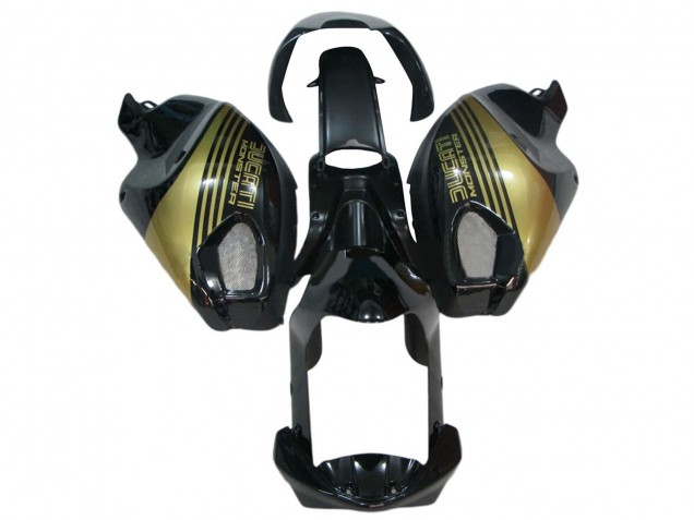 Venta Carenados Moto Ducati Monster 696 796 1100 1100S 2008-2012 - Negro Brillante Oro