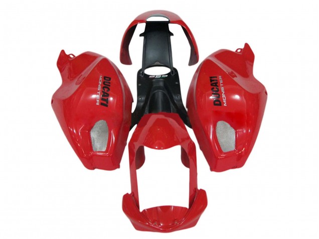 Venta Carenado Moto Ducati Monster 696 796 1100 1100S 2008-2012 - Rojo