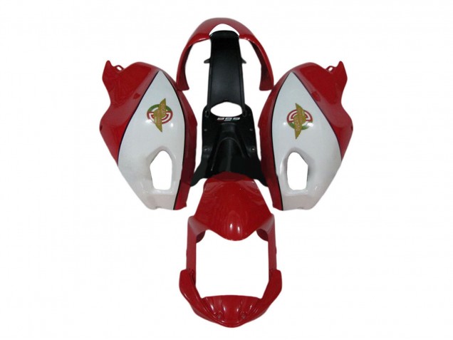 Venta Carenado Moto Ducati Monster 696 796 1100 1100S 2008-2012 - Blanco Rojo
