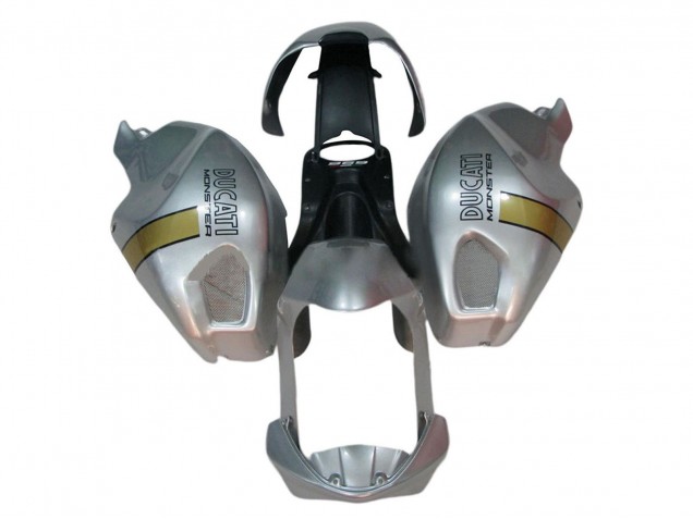 Venta Carenados Moto Ducati Monster 696 796 1100 1100S 2008-2012 - Plata Oro