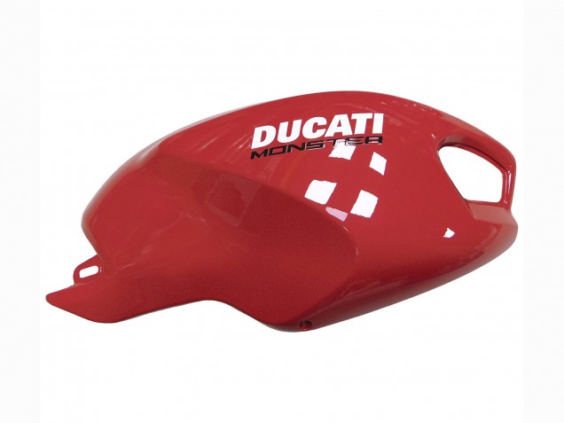 Venta Carenados Moto Ducati Monster 696 796 1100 1100S 2008-2012 - Rojo Blanco