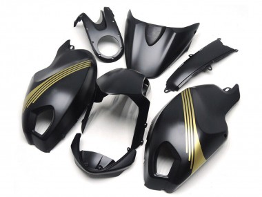 Venta Carenados Moto Ducati Monster 696 796 1100 1100S 2008-2012 - Negro Mate Oro