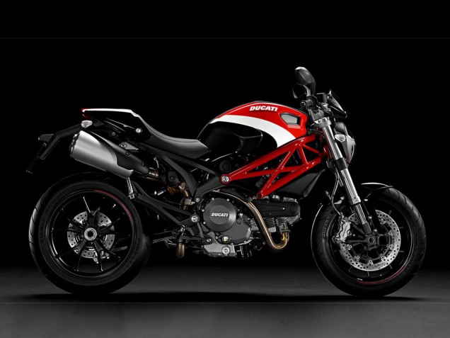 Venta Carenados Moto Ducati Monster 696 796 1100 1100S 2008-2012 - Blanco Rojo