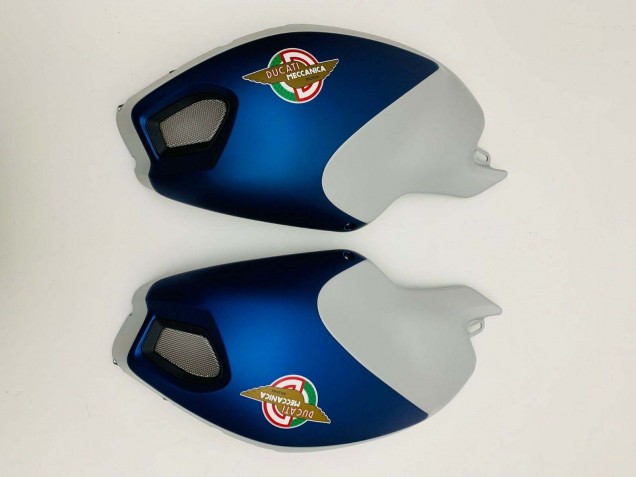 Venta Carenados Moto Ducati Monster 696 796 1100 1100S 2008-2012 - Azul Oscuro Plata