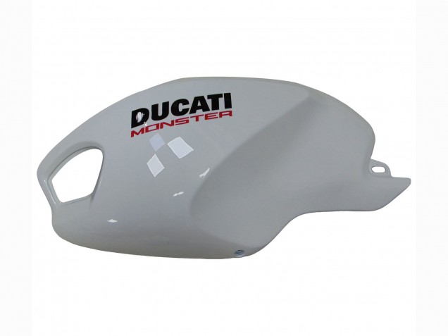 Venta Carenados Moto Ducati Monster 696 796 1100 1100S 2008-2012 - Blanco Rojo Negro Brillante