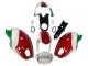 Venta Carenado Moto Ducati Monster 696 796 1100 1100S 2008-2012 - Blanco Rojo Verde
