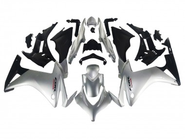 Venta Carenado Moto Honda CBR500R 2013-2015 - Plata Negro Brillante