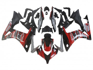 Venta Carenados Moto Honda CBR500R 2013-2015 - Rojo Plata Negro Brillante