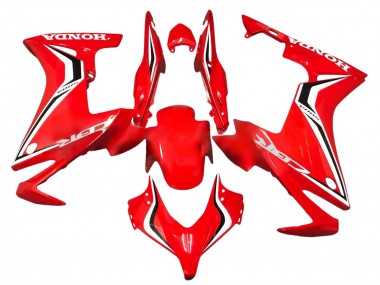 Venta Carenados Moto Honda CBR500R 2013-2015 - Rojo Blanco Negro Raya