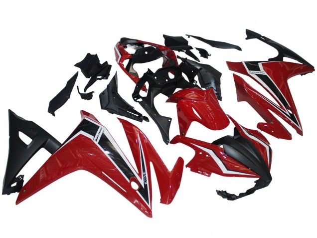 Venta Carenados Moto Honda CBR500R 2016-2018 - Rojo Blanco Negro Mate
