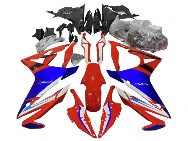 Venta Carenados Moto Honda CBR500R 2016-2018 - Blanco Rojo Azul