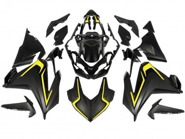 Venta Carenados Moto Honda CBR500R 2022-2023 - Negro Mate Amarillo