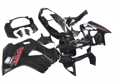 Venta Carenados Moto Honda VFR 800 1998-2001 - Negro Brillante Rojo Calcomanía