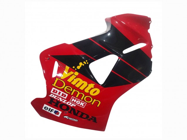 Venta Carenados Moto Honda VFR 800 1998-2001 - Rojo Blanco Negro Brillante Vimto