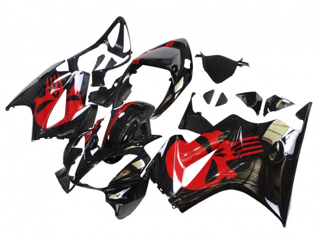 Venta Carenados Moto Honda VFR 800 2002-2013 - Negro Brillante Rojo