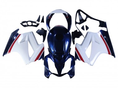 Venta Carenados Moto Honda VFR 800 2002-2013 - Blanco Rojo Azul Oscuro