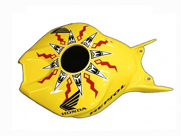 Venta Carenados Moto Honda CBR1000RR 2004-2005 - Amarillo Naranja Negro Brillante Repsol Rossi 46