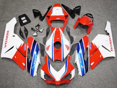 Venta Carenado Moto Honda CBR1000RR 2004-2005 - Blanco Rojo Azul HRC