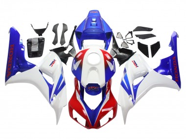 Venta Carenado Moto Honda CBR1000RR 2006-2007 - Blanco Rojo Azul HRC
