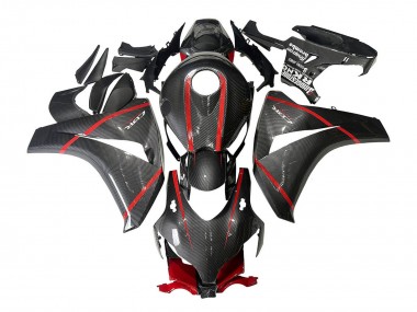 Venta Carenados Moto Honda CBR1000RR 2008-2011 - Negro FibraCarbono Rojo