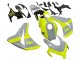 Venta Carenados Moto Honda CBR1000RR 2008-2011 - Nardo Gris Fluorescent Verde