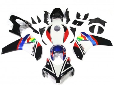 Venta Carenados Moto Honda CBR1000RR 2008-2011 - Blanco Rojo Azul Negro Brillante Estrella