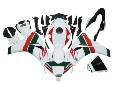 Venta Carenados Moto Honda CBR1000RR 2008-2011 - Blanco Rojo Verde Oscuro