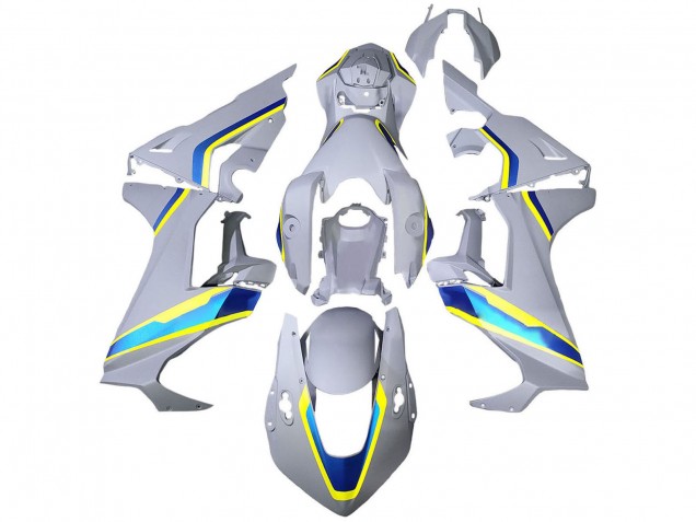 Venta Carenados Moto Honda CBR1000RR 2017-2023 - Blanco Azul Amarillo