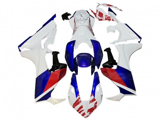 Venta Carenado Moto Honda CBR1000RR 2017-2023 - Blanco Rojo Azul