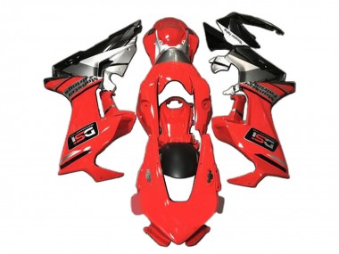 Venta Carenados Moto Honda CBR1000RR 2017-2023 - Rojo Blanco Plata Negro Brillante DSI