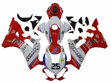 Venta Carenados Moto Honda CBR1000RR 2017-2023 - Blanco Rojo Azul 25
