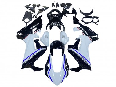 Venta Kits Carenado Moto Honda CBR1000RR 2017-2023 - Blanco Azul Negro Brillante