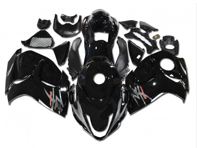 Venta Carenados Moto Suzuki GSXR 1300 Hayabusa 2008-2020 - Negro Brillante Gris
