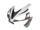 Venta Carenados Moto Honda CBR600RR 2003-2004 - Blanco Negro Mate Carrera