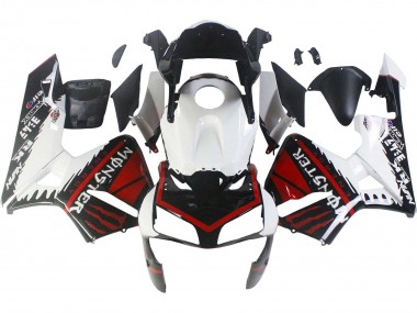 Venta Carenados Moto Honda CBR600RR 2003-2004 - Blanco Rojo Negro Brillante Monstruo