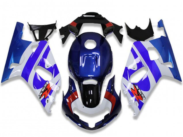 Venta Carenados Moto Suzuki GSXR 600/750 2001-2003 - Blanco Azul Rojo Negro